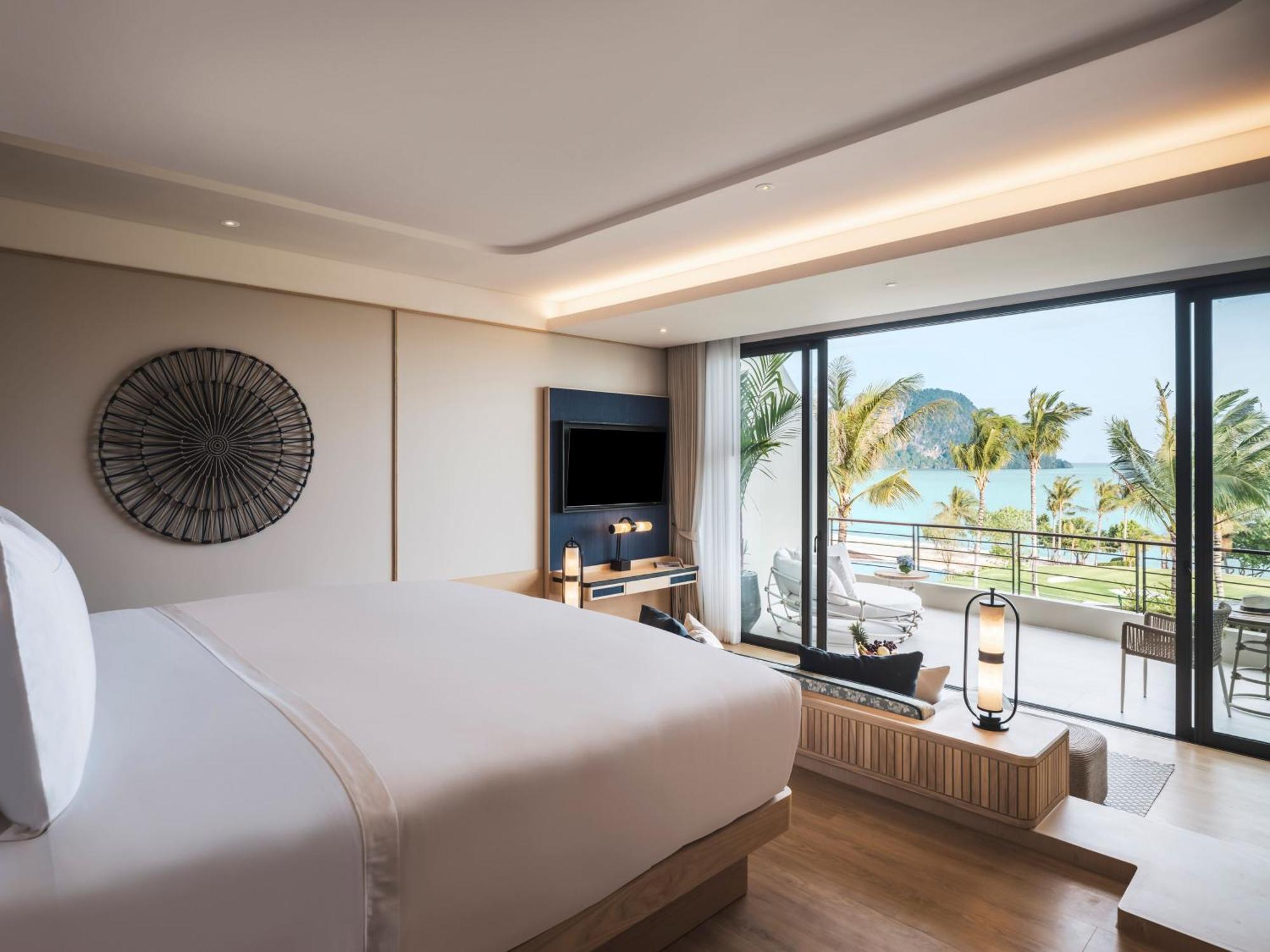 Deluxe Sea View Suite comp scheduled sea transfers from Phuket or Krabi